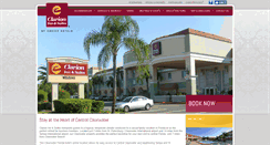 Desktop Screenshot of clearwatergrandhotel.com